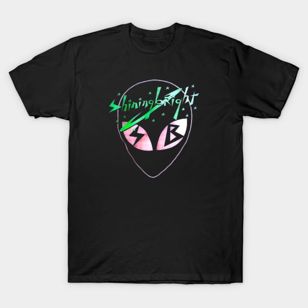 Shining Alien T-Shirt by ShiningBrightCo